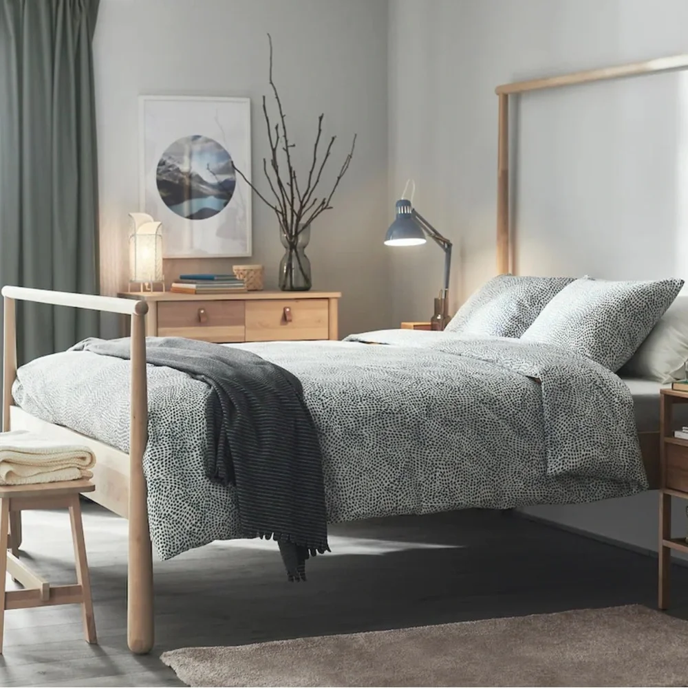 TRÄDKRASSULA Duvet cover & pillowcases